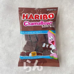 HARIBO【日本未販売】chamallows soft kiss 200g　チョコマシュマロ　チョコがけマシュマロ　ソフトキス