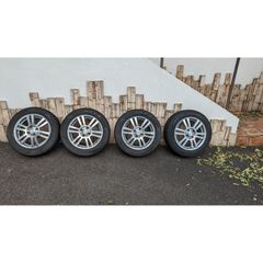 送料込み♪ DIOS 社外ホイール 4本セット PCD100 is38 コンパクトカーなどに 15インチ 15×6J