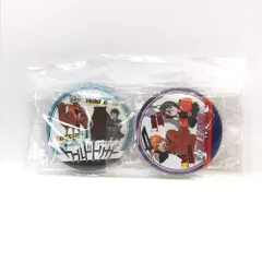 □ ジャンプ 缶バッチ 黒崎一護＆朽木ルキア/空閑遊真＆三雲修 ご当地缶バッジ2個セット 「BLEACH -ブリーチ-/ワールドトリガー」 ジャンプGIGA 2016年vol.4 アンケートプレゼント当選品 未開封品