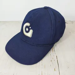 gravis グラビス ロゴ キャップ 刺繍 ネイビー アジャスター USA製 当時物 バートン 90s VINTAGE 古着 MG76のサムネイル