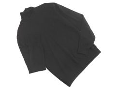 EMPORIO ARMANI エンポリオアルマーニ ウール100% タートルネック ニット セーター size46/黒 ◇■ メンズ