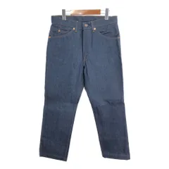 デッドストック 80年代 USA製 Levi's リーバイス 509-0917 デニムパンツ オレンジタブ ブルー (メンズ W32 L30) 中古 古着 T3118