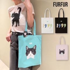 【爆速配送】 【SALE10%OFF】【即納】ファーファー FURFUR バッグ 25春夏 プリントトートバッグ 小物 上國料萌衣 コラボトートバック ギフト rwgb252539