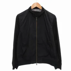 コムサメン COMME CA MEN ダブルジップブルゾン ジャケット ハイネック リブ M 紺 ネイビー /FT 0930 ■MGのサムネイル