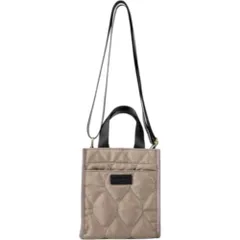 ☆ グレーベージュ/ブラック ☆ LIZDAYS ショルダーバッグ LIZDAYS ショルダーバッグ ミニショルダー リズデイズ レディース 斜めがけ バッグ バック 鞄 かばん カバン ミニトート ミニバッグ 斜め掛け ななめがけ スクエアバッグ