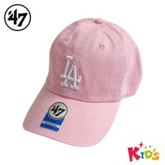 47brand フォーティーセブン ドジャース キッズ キャップ クリーンナップ ベースボールキャップ 52～56cm 正規取扱い 子供 子ども 女の子 男の子 かわいい 親子 帽子 幼稚園 小学生 ブランド