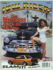 【US版 ローライダーマガジン】1991年10月号 【Vintage Lowrider Magazine USA】October 1991 絶版 ビンテージ 輸入雑誌 自動車雑誌 カーマガジン カスタムカー 自動車 雑誌 カスタム 改造 ペイント アメ車