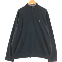 古着 ラルフローレン Ralph Lauren POLO RALPH LAUREN ハーフジップスウェットシャツ トレーナー メンズXL相当/eaa489765