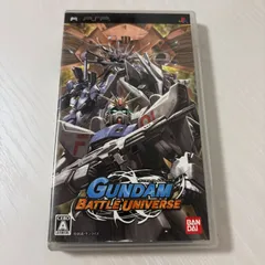PSP ガンダムバトルユニバース ゲームソフト プレステ 動作確認済 [中古]