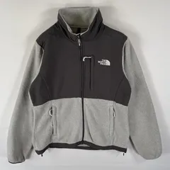 古着 ザ・ノースフェイス THE NORTH FACE フリース デナリジャケット ツートンカラー POLAR TEC フルジップ S  グレー レディース