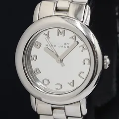保/箱付 稼動 良品 マークバイマークジェイコブス QZ MBM3173 シルバー文字盤 レディース腕時計 OGH 2000000 NSK