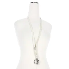 メゾンマルジェラ Maison Margiela 23SS KEY RING NECKLACE ネックストラップ アクセサリー UNI オフホワイト 白 S36UA0112 国内正規のサムネイル