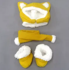【中古】ぬいぐるみ ウィンターセット(シトロン/四ノ宮那月/黄色) PRINCE CAT専用コスチューム 「うたの☆プリンスさまっ♪」