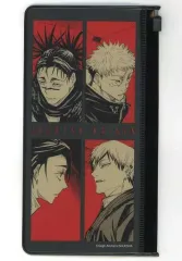 【中古】雑貨 脹相＆虎杖＆乙骨＆直哉 「呪術廻戦 スライダーポーチコレクション」