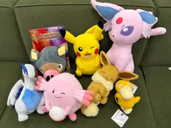 ポケモン ポケットモンスター ぬいぐるみ ７体 セット売り ピカチュー イーブイ ルギア エーフィ コダック グルトン