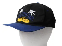 【お得なクーポン配布中!】 90s ディズニー ミッキー ベースボール キャップ 当時物 帽子 キャラクター