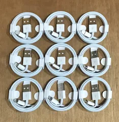 iPhone ライトニングケーブル　USB 1m 携帯　充電器　ケーブル　9本