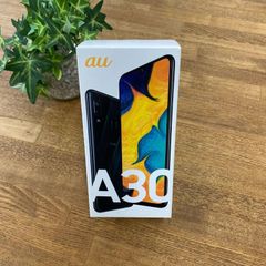 未使用 Galaxy A30 UQ mobile RED - メルカリ