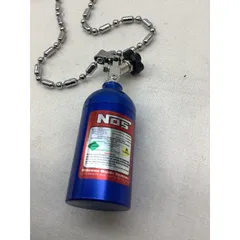 NOS ボトルネックレス （ブルー）　アメリカ雑貨　アメ雑　ガレージ　アメリカン雑貨 インテリア カッコイイ