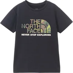ザ・ノース・フェイス THE NORTH FACE アウトドア ショートスリーブカモロゴティー キッズ S/S Camo Logo Tee ボーイズ ガールズ カットソー Tシャツ 半袖 子供服 コットン 紫外線対策  NTJ32359 K ブラック