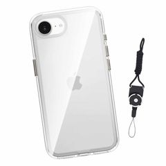 【特価商品】iPhone iPhone 衝撃吸収ポ 耐衝撃 16E 16E 落下防止 柔らかい手触り 傷つけ防止 防指紋 軽量 薄型 全透明 TPU素材 保護カバー 用 用 16e いphone カバー クリア ケース Nutmeg