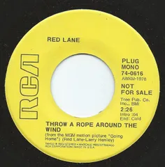 米7” Red Lane Throw A Rope Around The Wind / Singeree 740616 RCA /00080のサムネイル