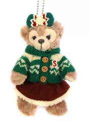 【中古】ぬいぐるみ シェリーメイ ぬいぐるみバッジ 「ダッフィーのクリスマス2015」 東京ディズニーシー限定