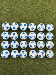 Callaway　サッカーボール柄　希少　青　24球【2ダース分】12球未使 Callaway サッカーボール柄 希少 青 24球【2ダース分】12球未使