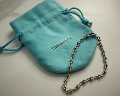 TIFFANY＆CO ティファニー ハードウェア マイクロ リンク ブレスレット 925 シルバー  アクセサリー