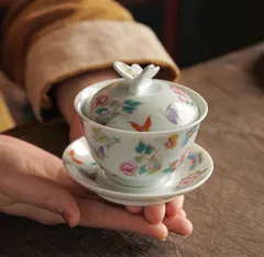 鯖龍紋三才蓋碗 中国茶器 景徳镇 蓋付き茶器 飲茶食器 煎茶具 未使用品 2025年最新】蓋碗 景徳鎮の人気アイテム - メルカリ