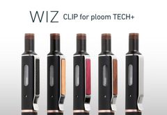 【訳アリ B級品 特別価格】【２個セット】Ploom TECH＋用、ボールペンクリップの様な転がり防止に（天然木／カーボンファイバー／ステンレス）