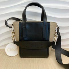 【美品】23AW CHLOE （クロエ） ｸﾛｴｾﾝｽ ｽﾓｰﾙﾄｰﾄﾊﾞｯｸﾞ CHLOE SENSE バッグ ショルダー/メッセンジャーバッグ ｼｮﾙﾀﾞｰﾊﾞｯｸﾞ Black ﾌﾞﾗｯｸ CHC23AS425L16 used:A