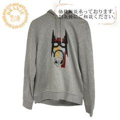 HERMES エルメス スーパーH パーカー グレー メンズ ブランド