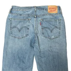 LEVI'S BOYFRIEND ボーイフレンドデニム ルーズ テーパード ライトブルー サイズ25 レディースS リーバイス