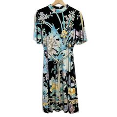 LEONARD カットソー【サイズL】【カンカン素材】 LEONARD レオナール カンカン素材 半袖 Tシャツ LL 大きめ