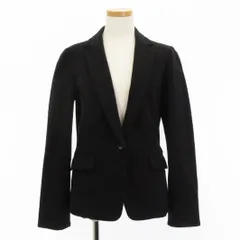 ナラカミーチェ NARA CAMICIE テーラード ジャケット シングル 1B 背抜き 黒 ブラック I アウター 春秋のサムネイル