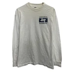 anvil 長袖 プリントTシャツ XL ホワイト アンビル プルオーバー ビッグサイズ アメリカ製 90's 90年代 古着卸 アメリカ仕入 a706-5066
