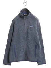 【お得なクーポン配布中!】 パタゴニア ベターセーター ジャケット メンズ XS 古着 18年製 Patagonia アウトドア フリース ニット フルジップ ブルゾン ハイネック 紺