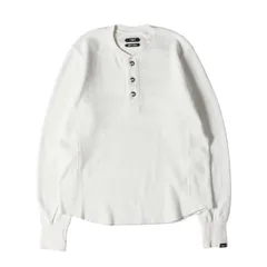 TMT Tシャツ サイズ:S 20AW 裏地起毛サーマル ヘンリーネック ロングスリーブTシャツ BOMBER HEAT THERMAL L/SL HENLEY-NECK SHIRTS ホワイト 白 トップス カットソー 長袖【メンズ】のサムネイル