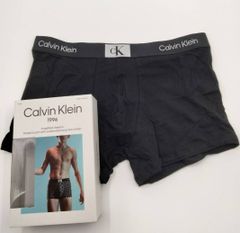 Calvin Klein1996(カルバンクライン)  コットンストレッチボクサーパンツ ブラック 1枚 メンズボクサーパンツ 男性下着 NB3528