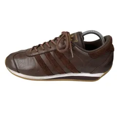 0533 adidas スニーカー カントリー レザー ブラウン 27.0 0533 adidas スニーカー カントリー レザー ブラウン 27.0