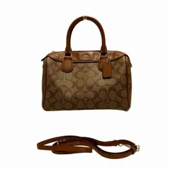 コーチ　COACH　シグネチャー　F58312　バッグ　ハンドバッグ　ショルダーバッグ　レディース　美品