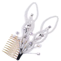 髪飾り コーム かんざし 簪 振袖 成人式 ヘッドドレス キラキラ 髪留め パール 銀 日本製 ウエディング 着物 和装 洋装 袴 黒留 訪問着 結婚式 パーティ フォーマル 銀 17403 t851　Si