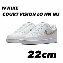 NIKE WNIKE COURT VISION LO NN NU ナイキ ウィメンズ コート ビジョン LO NN NU WHITE/HEMP-BLACK-SUMMIT WHITE FN7323-100 22cm