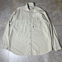 Columbia  シャツ  XL size  ベージュ  コロンビア  長袖シャツ  コットン100%  ハンティング  デザイン  古着