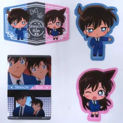 【中古】シール・ステッカー 8.新一＆蘭 「名探偵コナン SDダイカットステッカーセット」