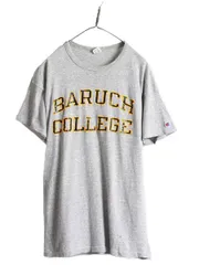 【お得なクーポン配布中!】 80s USA製 チャンピオン カレッジプリント Tシャツ XXL 霜降りグレー