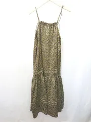 ◇ CIAOPANIC TYPY 裏地あり 肩紐調整可能 - ロング丈 ワンピース サイズONE ブラウン系 レディース E  【1404020003314】