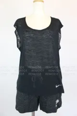 NIKE｜DRI-FIT ブリーズ ショートスリーブトップ＆【新品タグ付】スウェットハーフパンツ セット