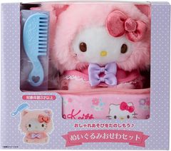 爆笑ハローキティ ぬいぐるみ ピンクヒョウ - メルカリ